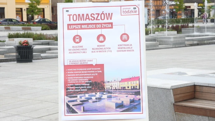 Przebudowa 713 i Łódzka Kolej Aglomeracyjna w Tomaszowie?