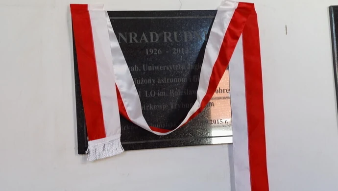 Uhonorowali prof. Rudnickiego w I LO