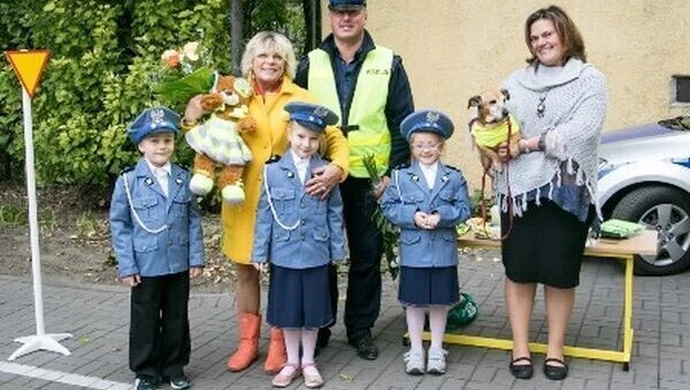 Dorota Stalińska u piotrkowskich przedszkolaków 