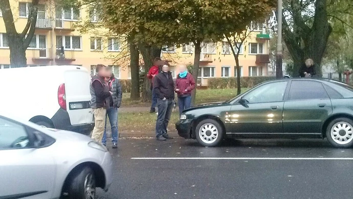 Wypadek na ul. Kostromskiej. 41-latek w szpitalu 