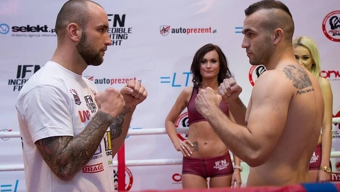 Marcin Krakowiak wygrywa na gali MMA w Częstochowie