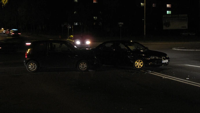 Kolizja na skrzyżowaniu ul. Kostromskiej i Sikorskiego