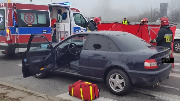 Kobieta zginęła na przejściu dla pieszych