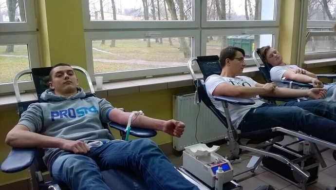 Najlepsi krwiodawcy są z "Budowlanki" 