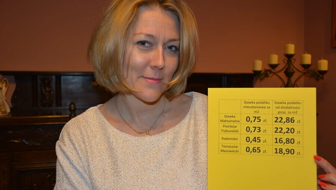 Marlena Wężyk-Głowacka mówi "nie" dla podniesienia stawek podatkowych