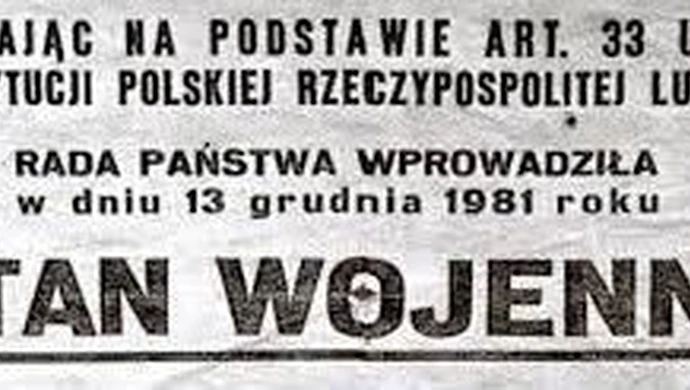  Upamiętnią 34 rocznicę wprowadzenia stanu wojennego