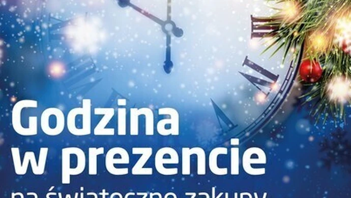 Godzina w prezencie na zakupy