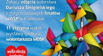 Wystawa fotografii piotrkowskich finałów WOŚP w Focus Mall 