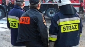 Gigantyczny pożar w zakładach w Zelowie (aktualizacja)