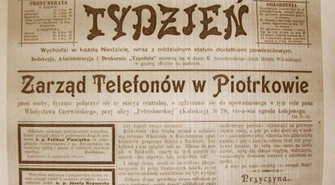 Pierwsze piotrkowskie telefony