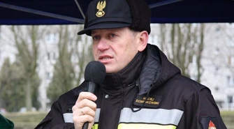 Pożar w garażu przy ul. Torowej w Piotrkowie