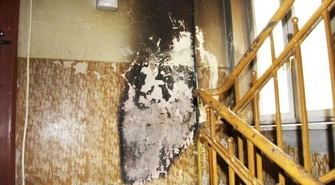 Pożar przy ul. Partyzantów. 37-latek usłyszał zarzuty 