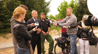 Rowerem przez powiat