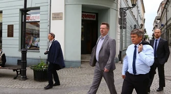 Spacer z marszałkiem