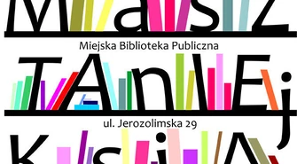 W sobotę Kiermasz Taniej Książki