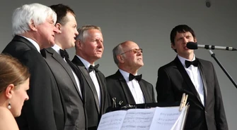 Goście z miast partnerskich śpiewali w amfiteatrze 