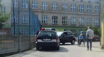 Kolizja przy ul. Śląskiej. Kierowca miał prawie 2 promile