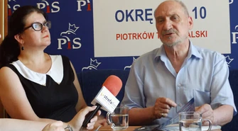 Macierewicz znów w Piotrkowie. Będą chodzić od domu do domu