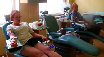 Akcje krwiodawstwa w powiecie