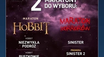Horrory czy Hobbit? Dwa Nocne Maratony Filmowe do wyboru!
