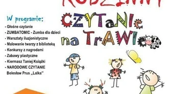 Będą czytać na trawie