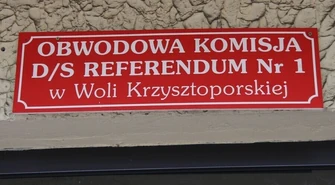 Referendum. Jak głosowali w Woli Krzysztoporskiej?