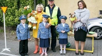 Dorota Stalińska u piotrkowskich przedszkolaków 