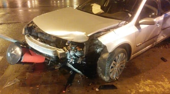 Nocny wypadek w Piotrkowie