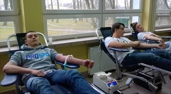 Najlepsi krwiodawcy są z "Budowlanki" 