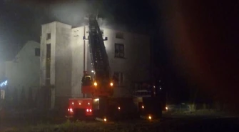 Pożar poddasza na Świerczowskiej