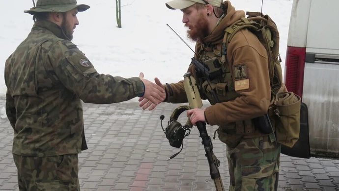 Orkiestra grała też przy CH Muszkieterowie