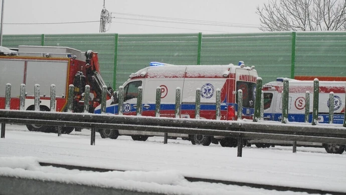 Wypadek na S8. Jedna osoba zginęła