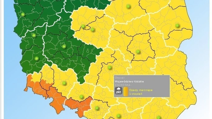 IMGW ostrzega - będzie ślisko!