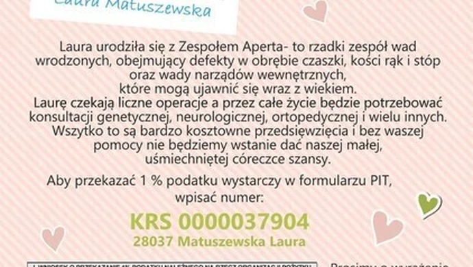 Prośba o wsparcie dla małej mieszkanki Piotrkowa