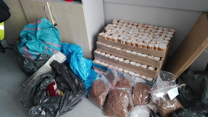 Przechowywał kontrabandę