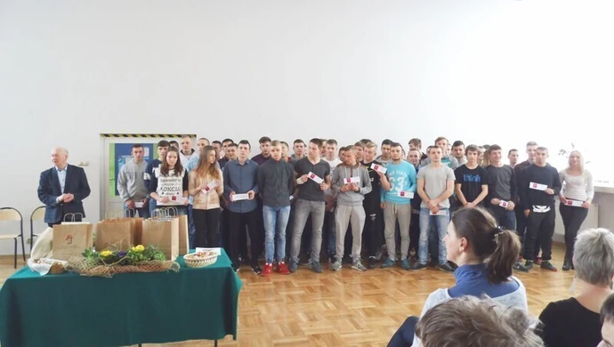 Nowa aula "Budowlanki" - wyremontowali ją uczniowie