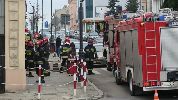 Wyciek gazu przy Sienkiewicza w Piotrkowie 