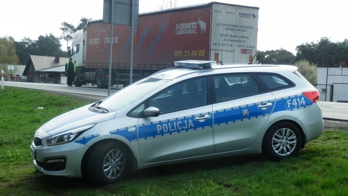 Wypadek w Przygłowie. Rowerzysta w szpitalu 