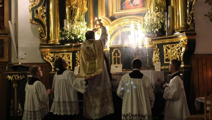 Msza Trydencka z okazji 1050-lecia chrztu Polski