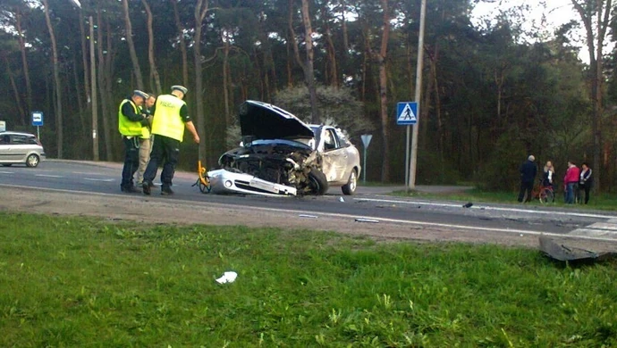 Kolejny wypadek w Przygłowie. "Dwunastka" była zablokowana