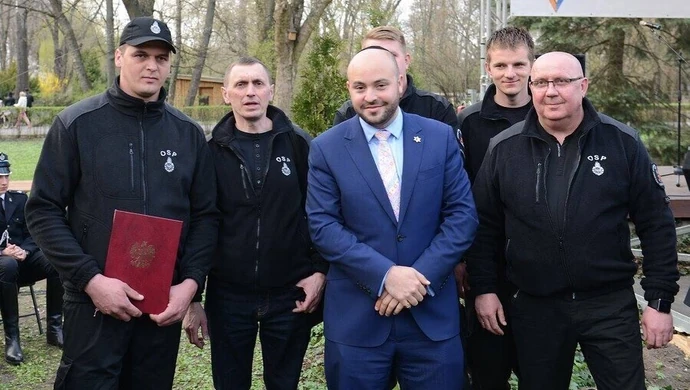 Odznaczenie From the Depths dla OSP Rozprza