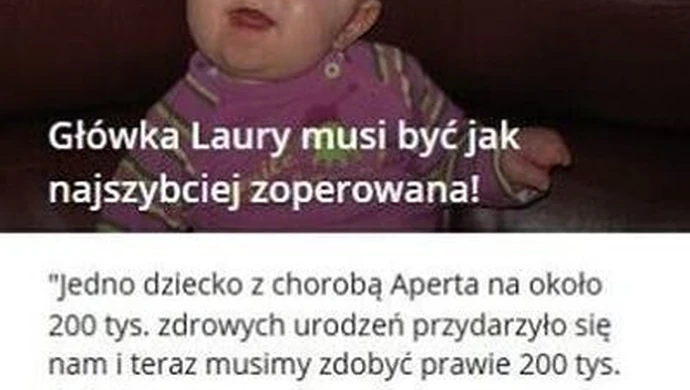 Laura wciąż czeka na naszą pomoc 