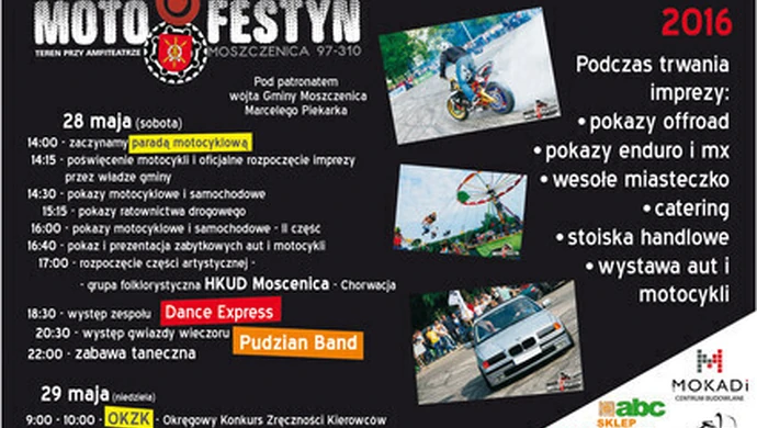 Szósta edycja Motofestynu w Moszczenicy