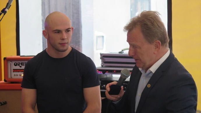 Bernatek świętował Mistrzostwo Europy