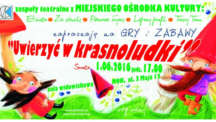 Dziś Dzień Dziecka. Uwierz w krasnoludki razem z MOK-iem! 