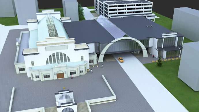 Jest koncepcja rozbudowy Hali Targowej 