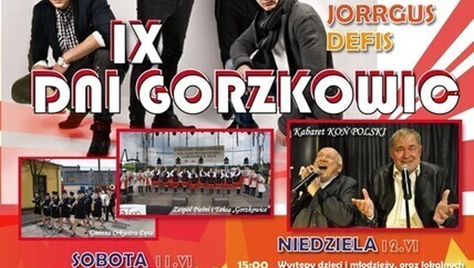 Dni Gorzkowic coraz bliżej