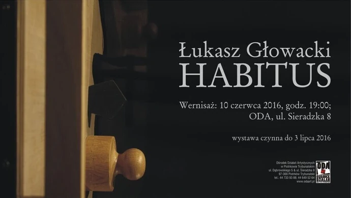 Wystawa Łukasza Głowackiego w galerii przy Sieradzkiej