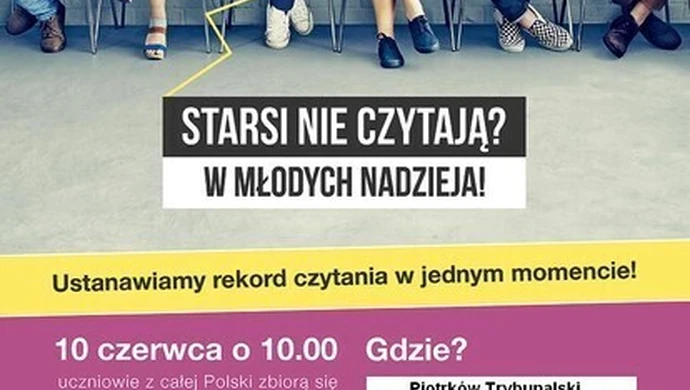 Akcja „Jak nie czytam, jak czytam” w Piotrkowie
