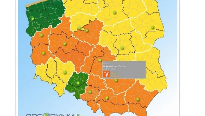 IMGW ostrzega - będzie gorąco, i to bardzo ! Do tego zagrzmi